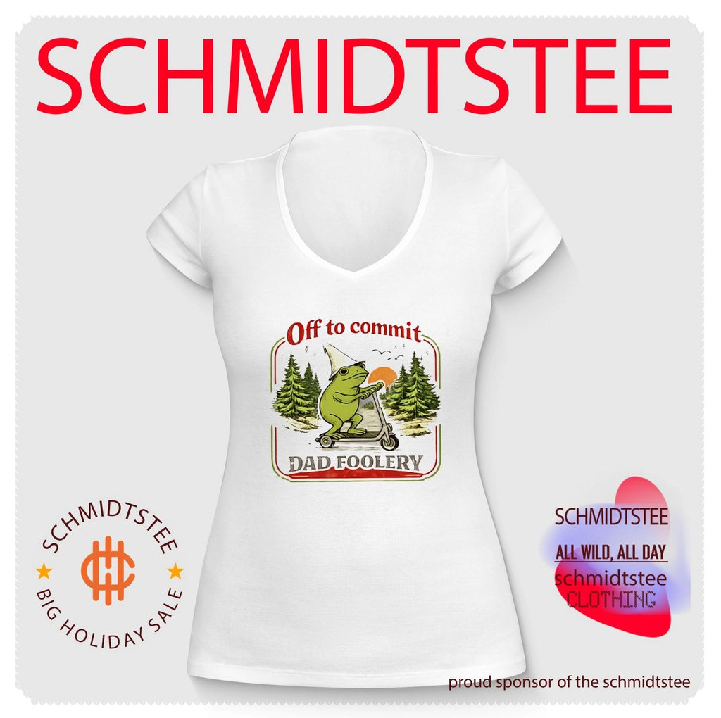 Off to commit Dad Foolery Dad Frog shirt