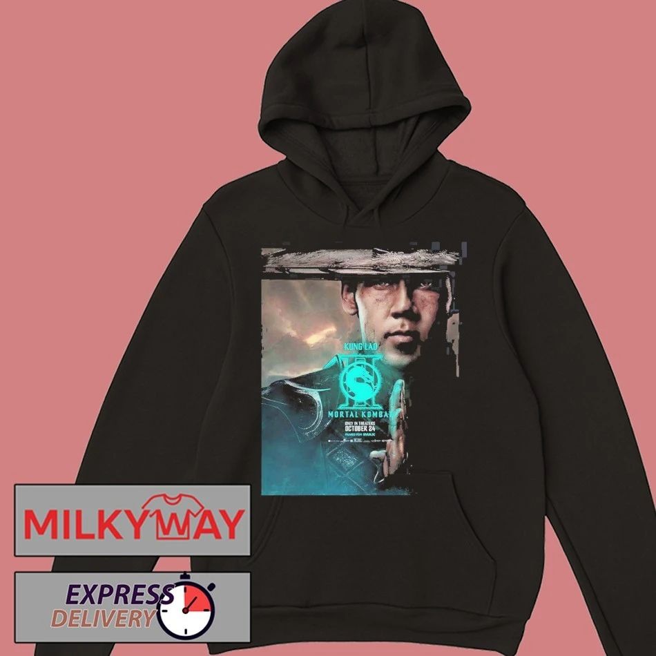 Mortal Kombat II Movie Exclusive Kung Lao Character Poster T-Shirt