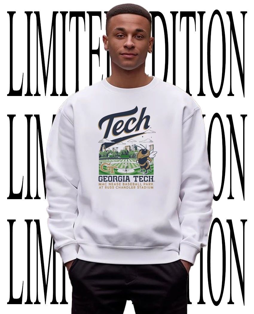 Georgia Tech Yellow Jackets 2026 Nease Baseball Park at Russ Chandler Stadium shirt
