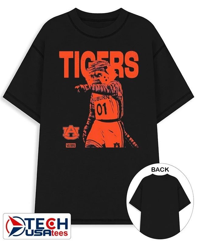 Auburn Tigers mascot mode vintage shirt