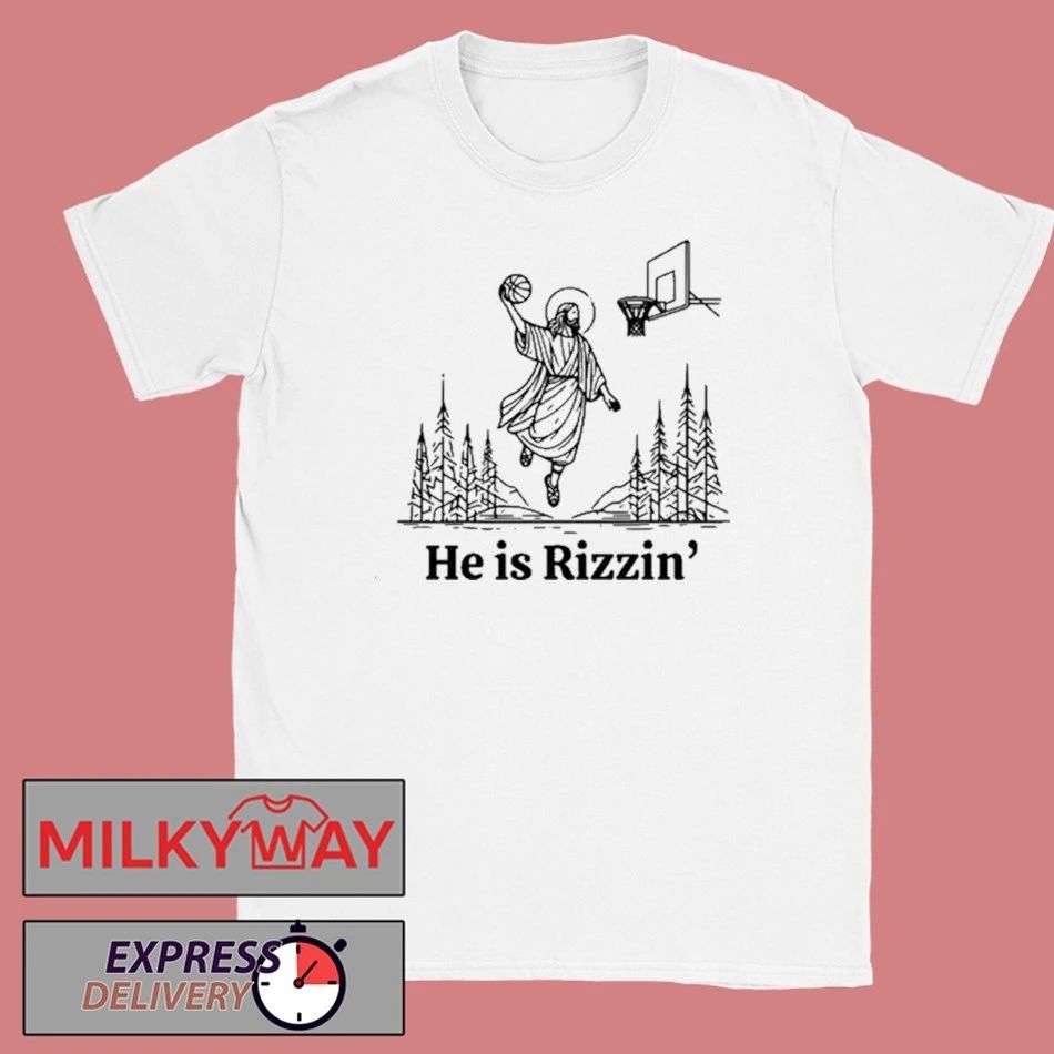 He is Rizzin’ Christian Easter Shirt