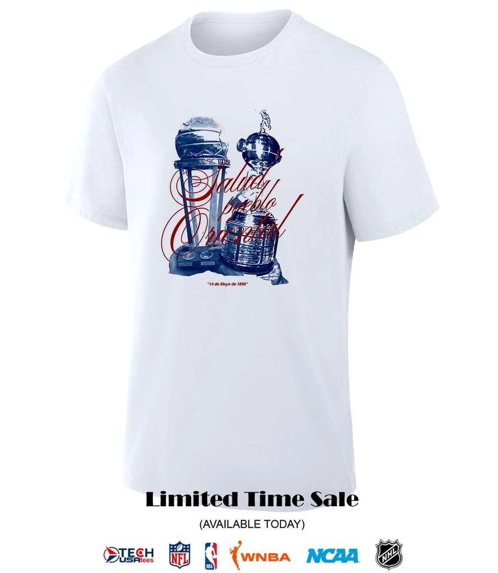 Salut pueblo Oriental 14 de Mayo de 1899 shirt