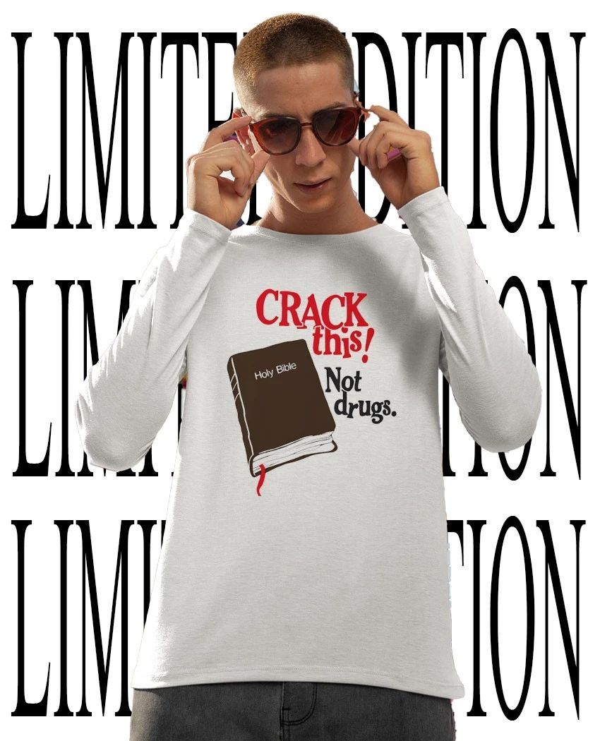 Crack this not drugs shirt