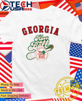 Georgia Bulldogs have a ball 1990 NCAA College World Series shirt