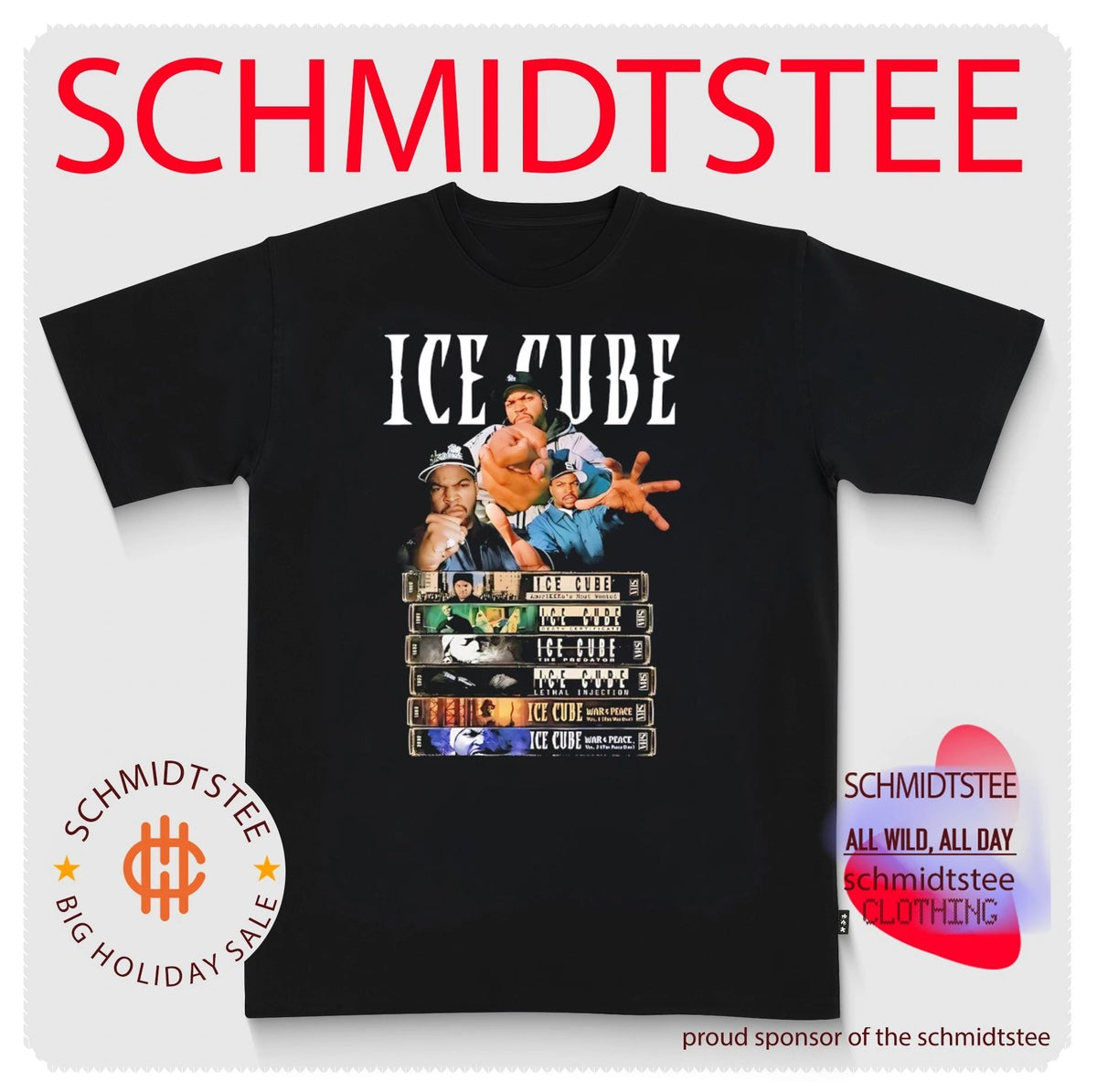 Ice Cubee Album Hip Hop 90s shirt