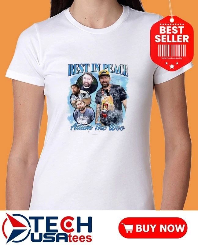 Rest in peace Adam The Woo graphic shirt