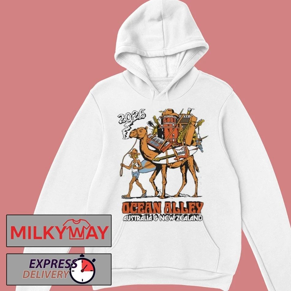 Ocean Alley 2026 Australia & New Zealand Tour shirt
