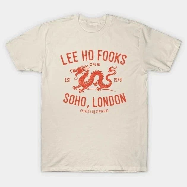 Lee Ho Fooks Vintage Resto T-Shirt Reprint Men Women S-5XL