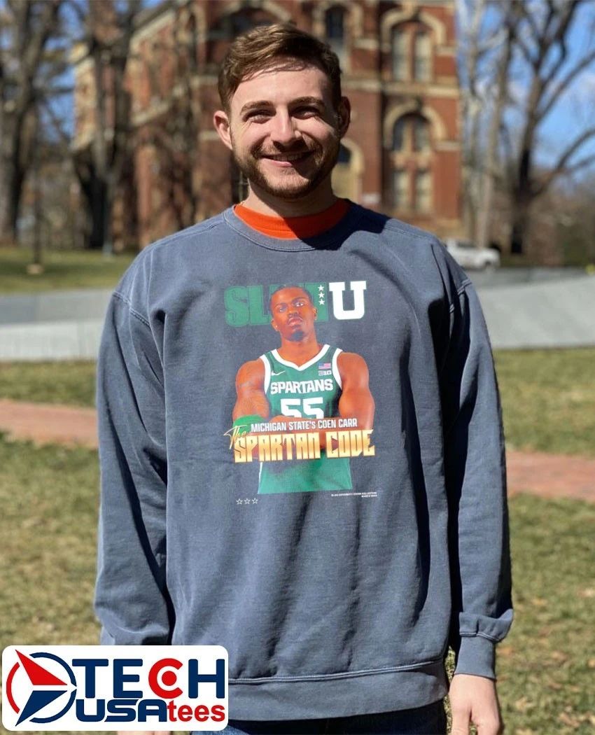 Slam The Michigan State’s Coen Carr Spartan Code shirt