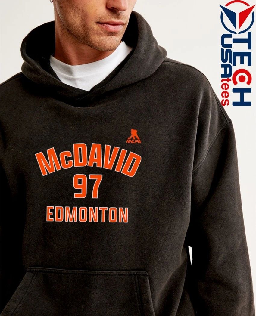 Connor McDavid #97 Edmonton Oilers name and number shirt by breakingt