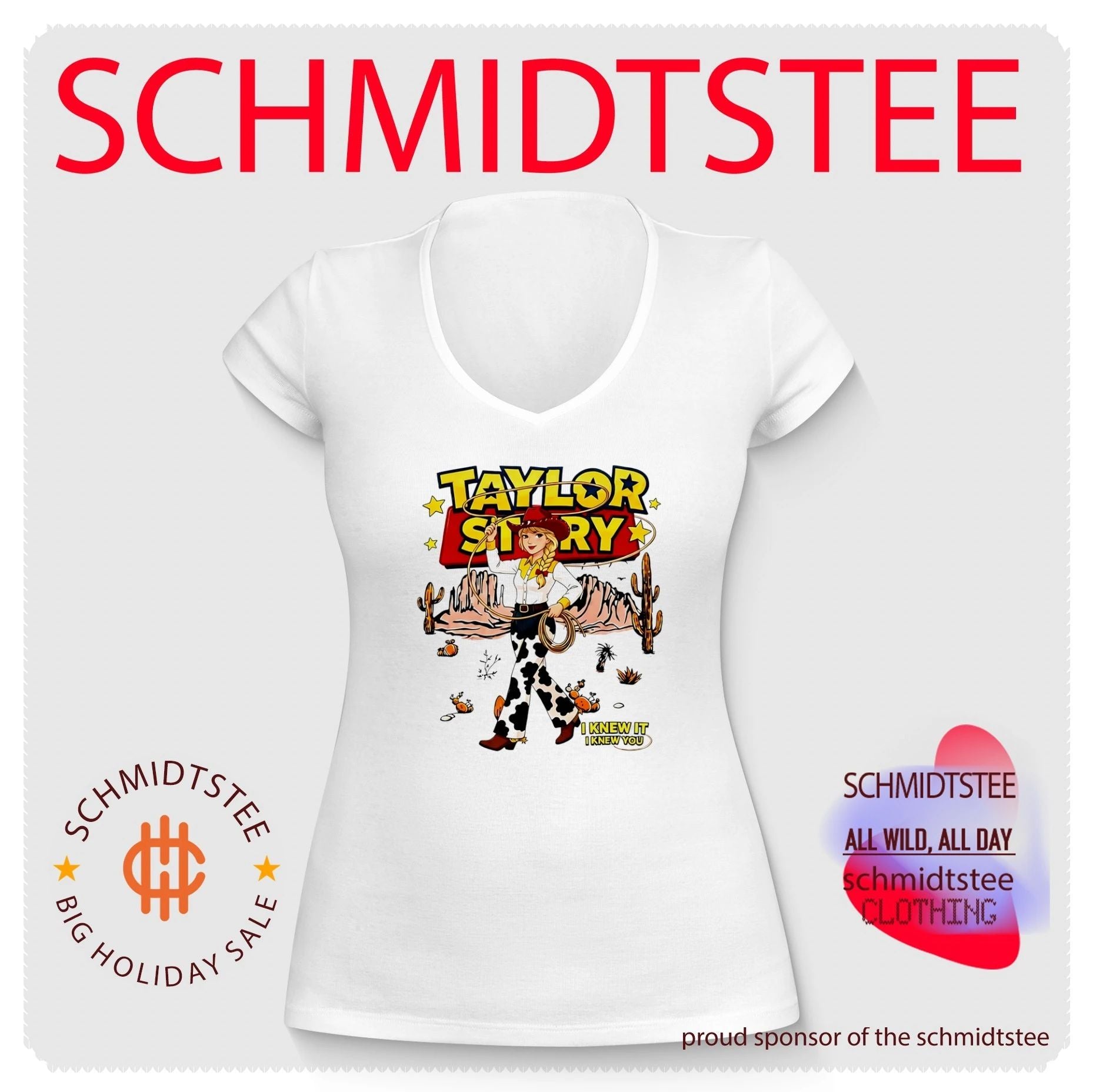 Taylor Eras Tour Taylor Story Cowgirl Graphic shirt