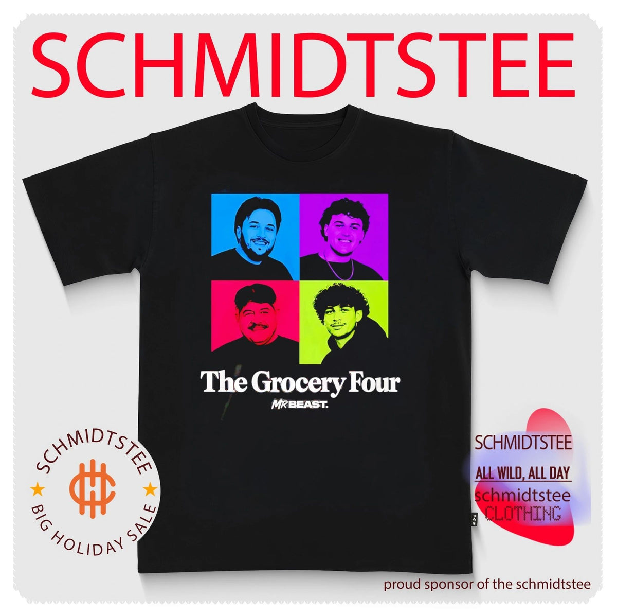 MrBeast The Grocery Four Shirt