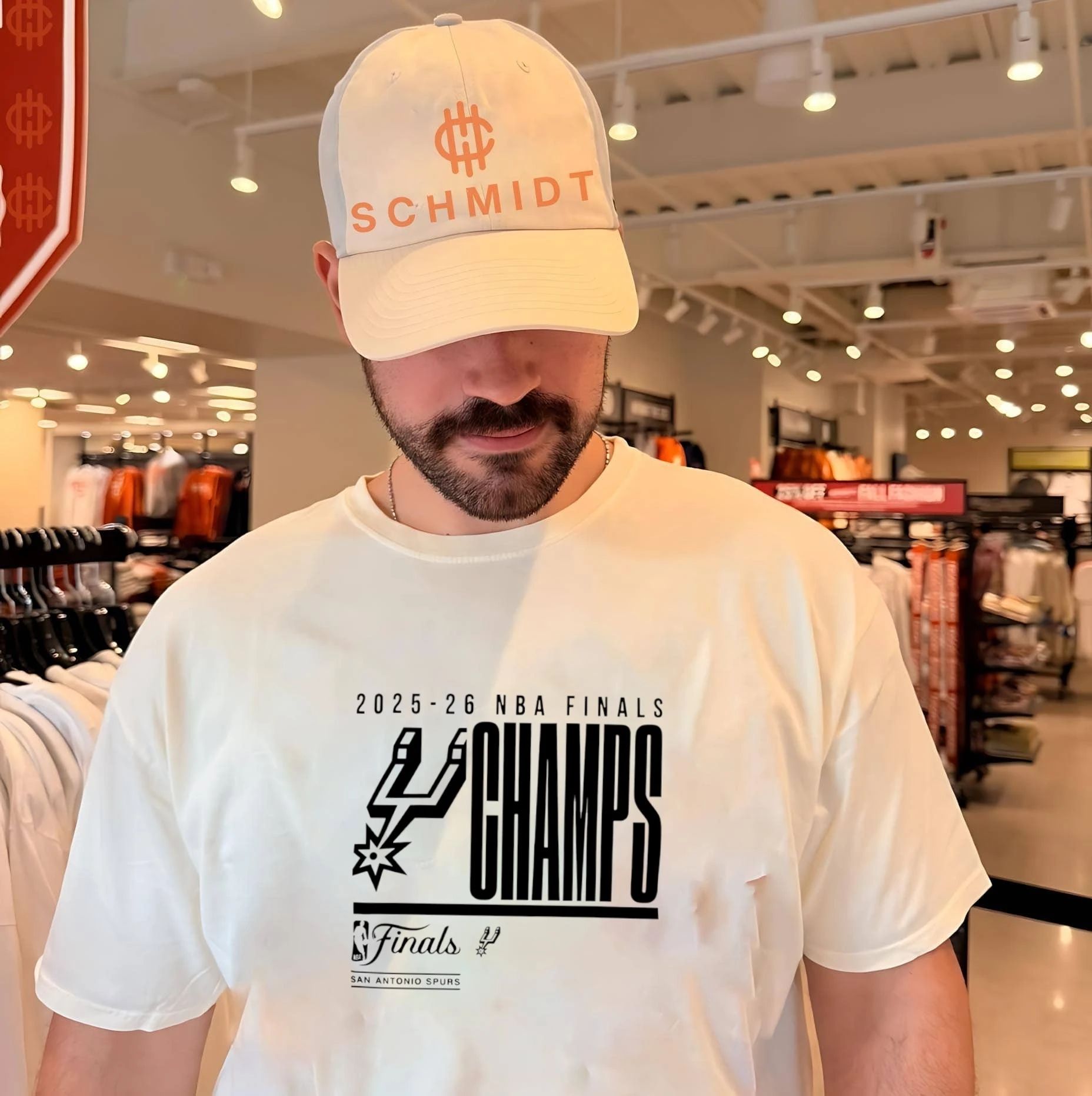San Antonio Spurs 2026 NBA Finals Champions Graphic shirt
