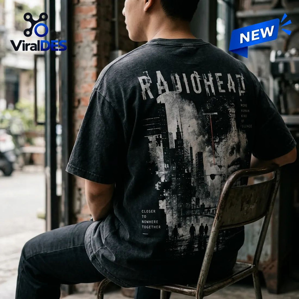 Radiohead Urban Silence Distressed Shirt