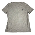 Polo Ralph Lauren Men's Gray Heather V-Neck T-Shirt Size M 100% Cotton