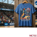 NKCtees 2026 NCAA Tournament basketball Captain America shirt