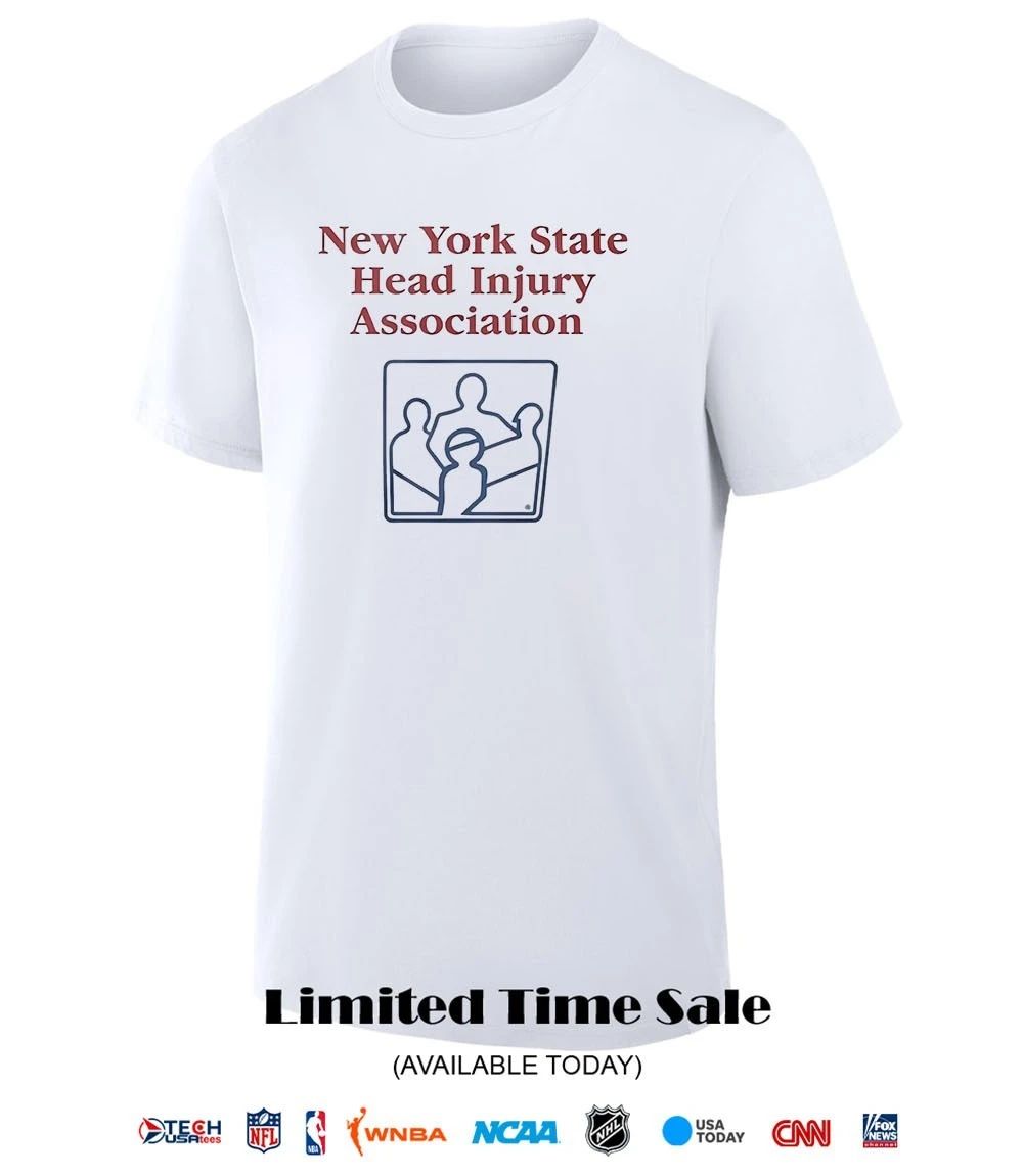 Johnny Knoxville Jackass New York State head injury association shirt