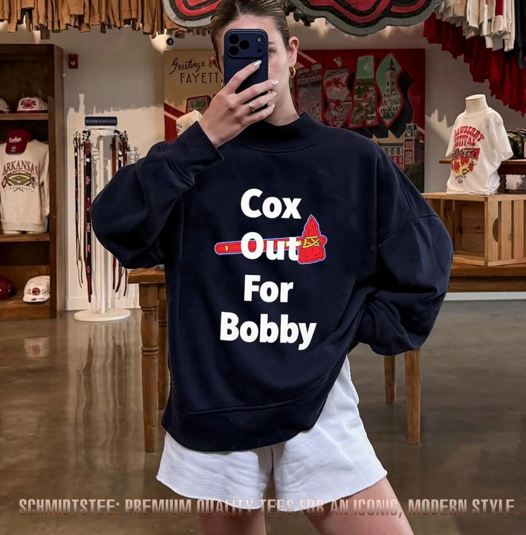 Atlanta Braves Cox Out For Bobby shirt
