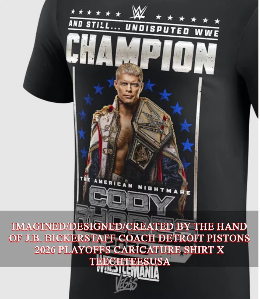 Cody Rhodes WrestleMania 42 Winner 2026 Champion shirt