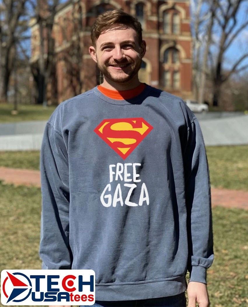 Superman Free Gaza T-shirt