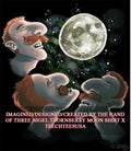 Three Nigel Thornberry Moon T-shirt