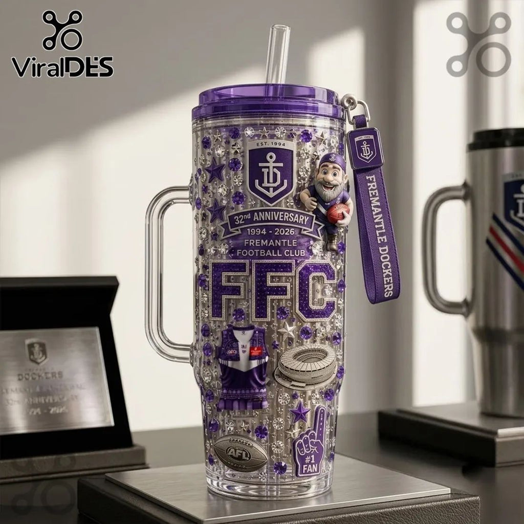 Fremantle Dockers 32nd Anniversary 40oz Tumbler