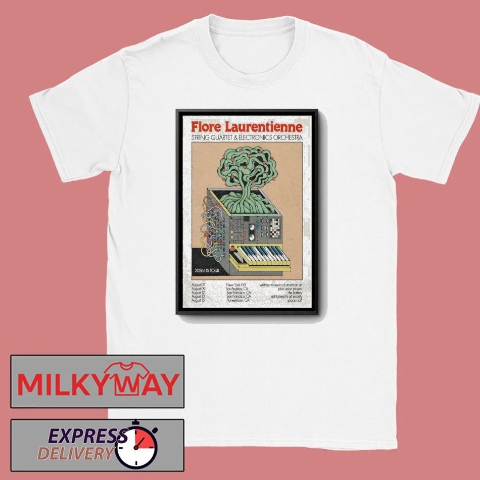 Flore Laurentienne US 2026 Shows Poster shirt