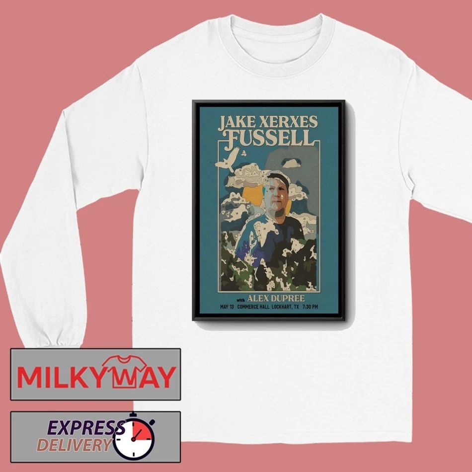 Jake Xerxes Fussell At Commerce Hall On May 13 2026 Poster shirt