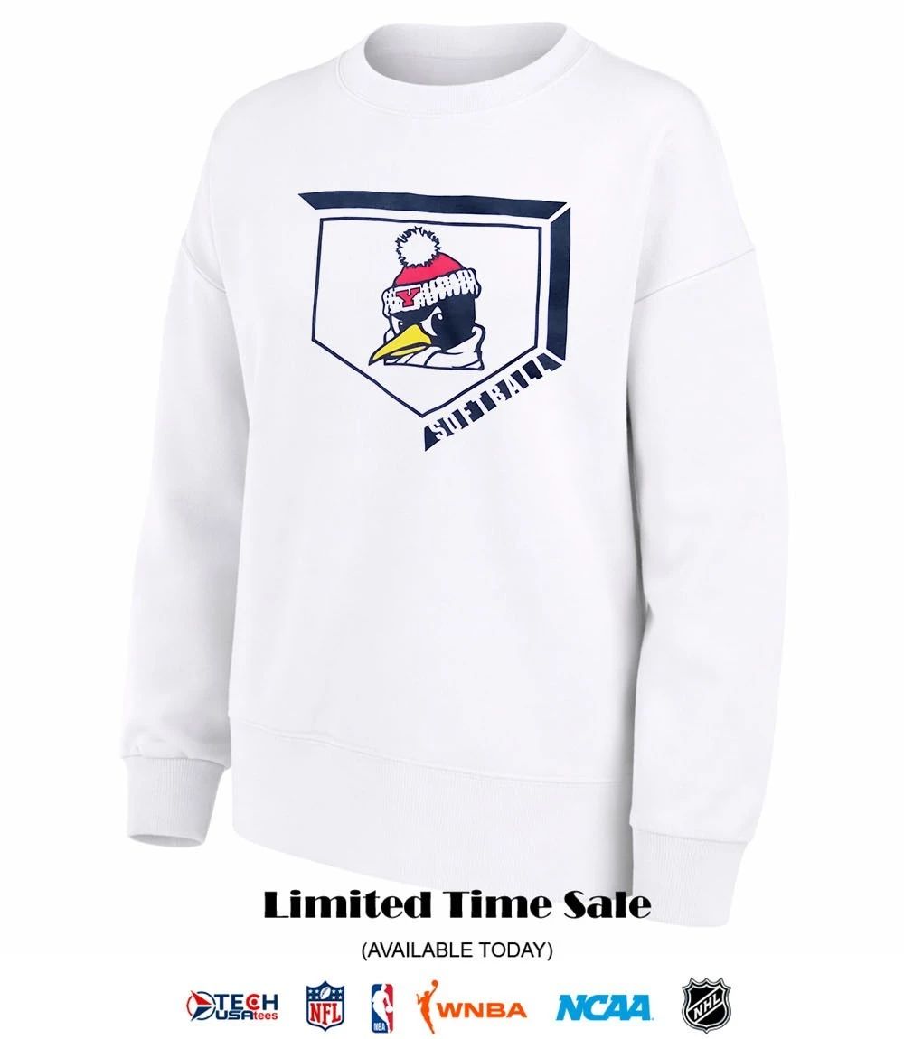Youngstown State Penguins Softball vs. Mercyhurst logo shirt