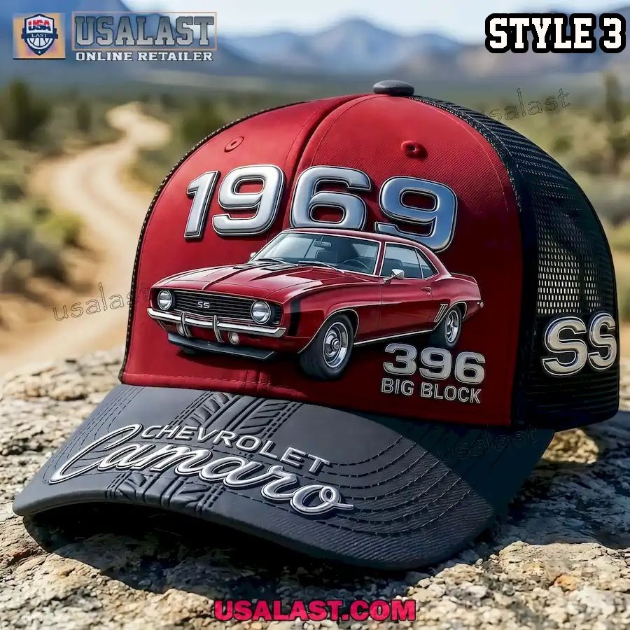 1969 Chevrolet Camaro SS 396 Big Block Trucker Hat