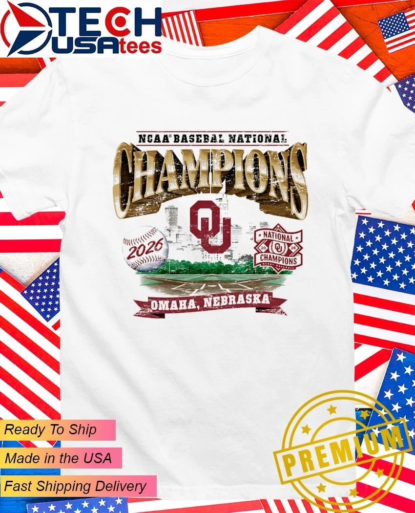 Oklahoma Sooners NCAA Baseball National Champions Omaha 2026 shirt