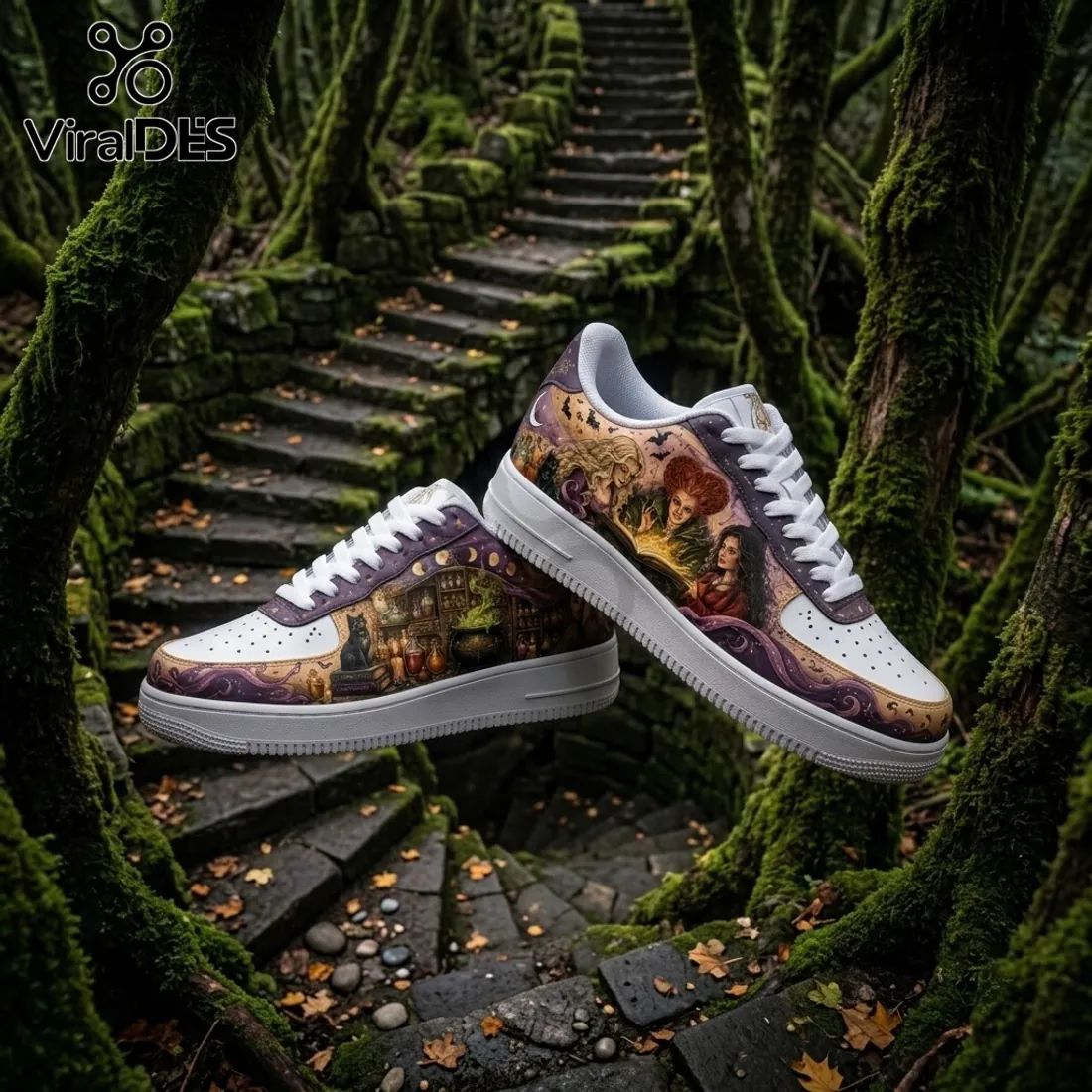 Hocus Pocus Sanderson Sisters Air Force 1 Sneakers