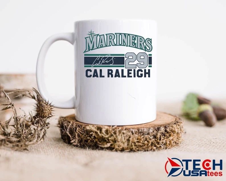 Seattle Mariners Baseball Cal Raleigh No. 29 signature shirt