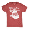 Mens Funny T Shirts Nothing for You Whore Sarcastic Santa Claus Graphic Novelty