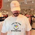 I put the tism in a patrotism Eagle shirt