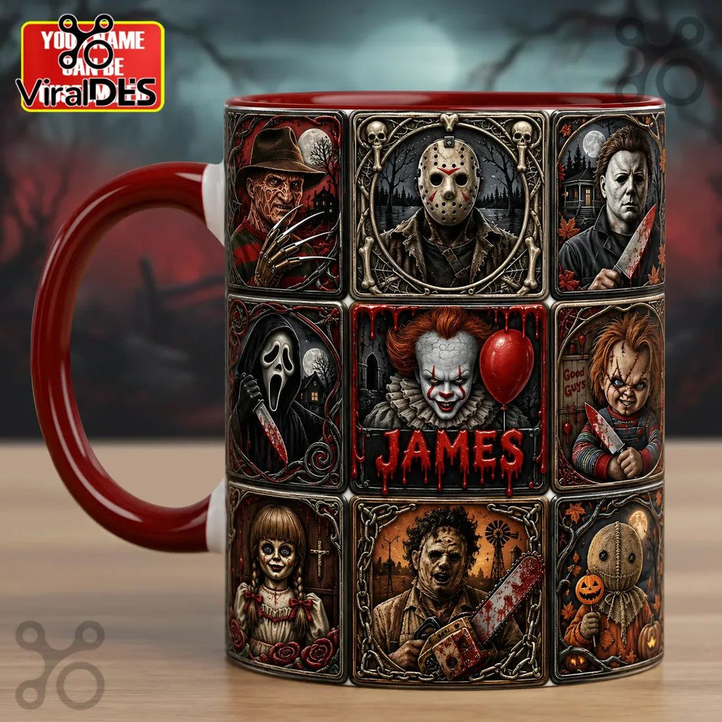 2026 Halloween Killers Ceramic Coffee Mug