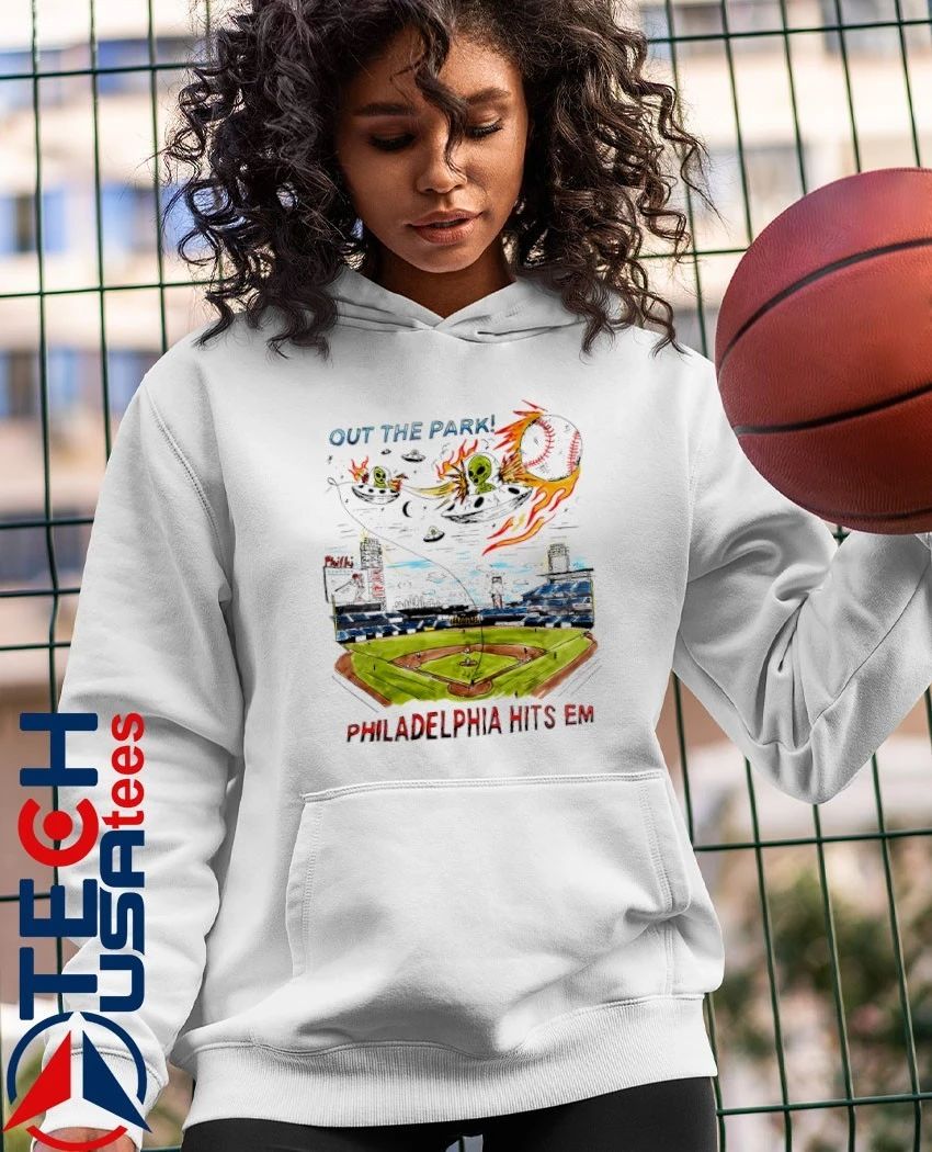 Out The Park Philadelphia Hits Em Stadium art shirt