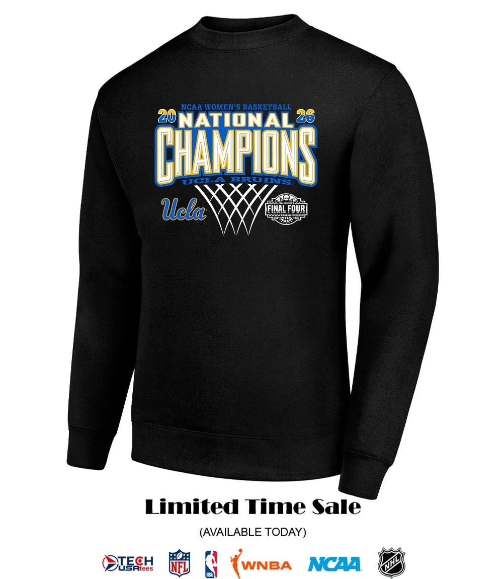 UCLA Bruins The Net 2026 NCAA Women’s Basketball National Champions shirt