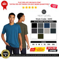 Next Level Apparel A6410 Men's Cotton/Polyester Sueded Crew Neck Tee T-Shirt
