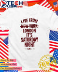 Live from London it’s Saturday Night Live UK in 2026 shirt