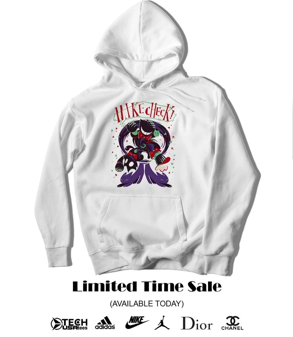 Mike check graphic shirt