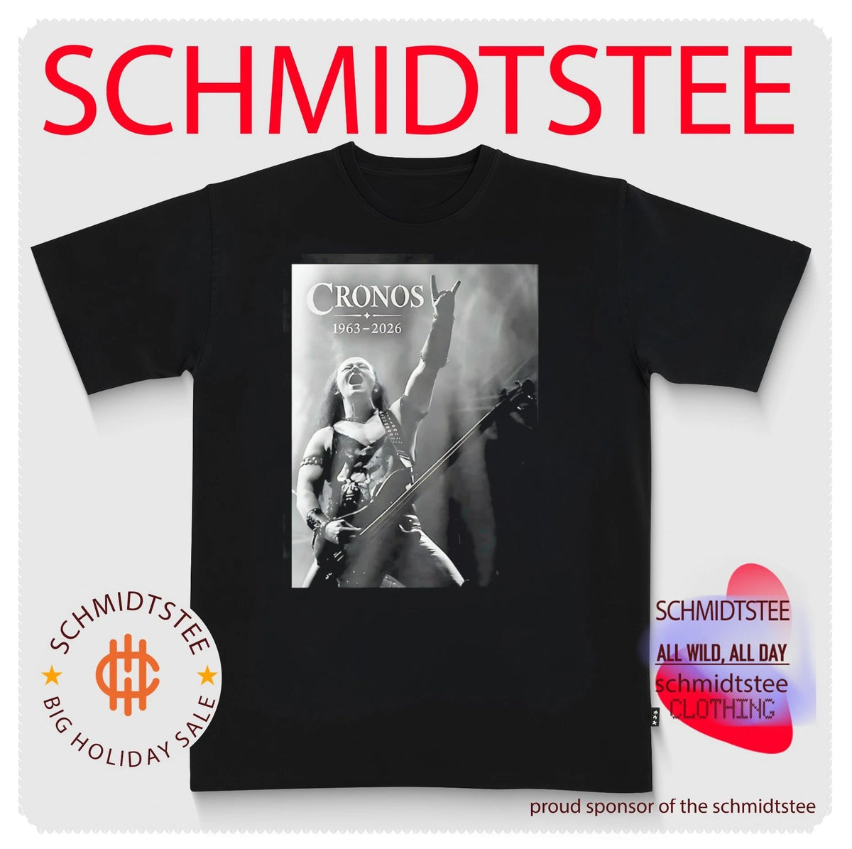RIP Venom Legend Conrad Cronos 1963 2026 shirt