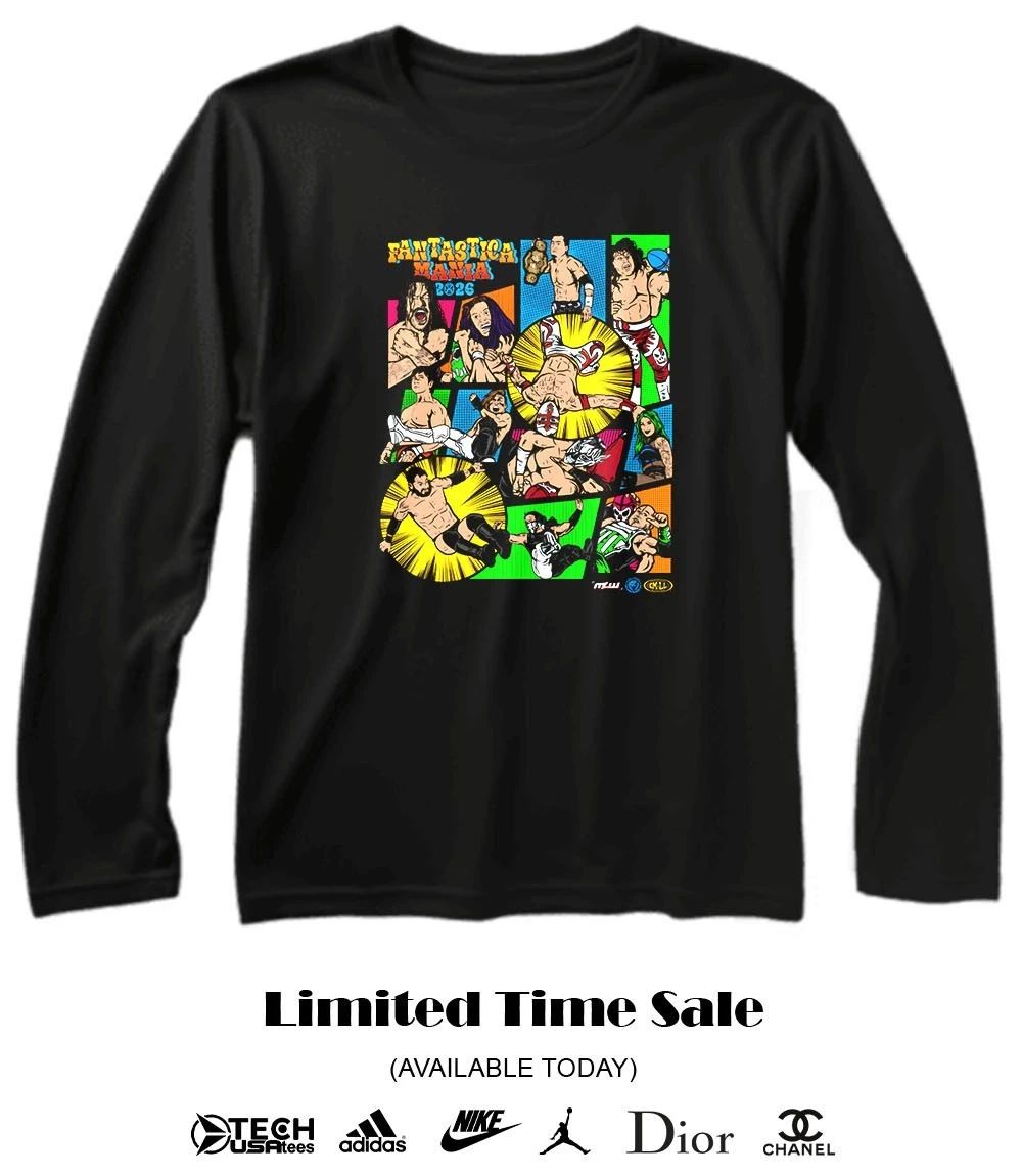 MLW Fantastica Mania U.S.A. 2026 comic shirt