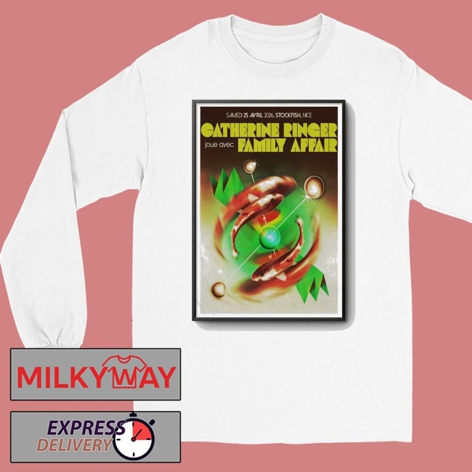 Apr 25 2026 Catherine Ringer & Family Affair Poster Stockfish, Nice shirt