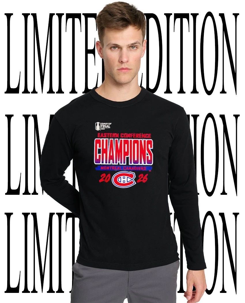 Montreal Canadiens Stanley Cup Final 2026 Western Conference Champions Hockey shirt