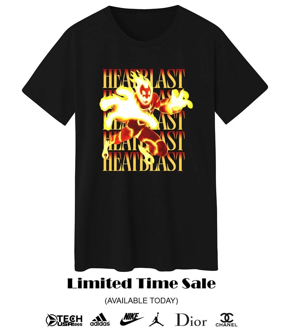 Heatblast Ben 10 repeat shirt