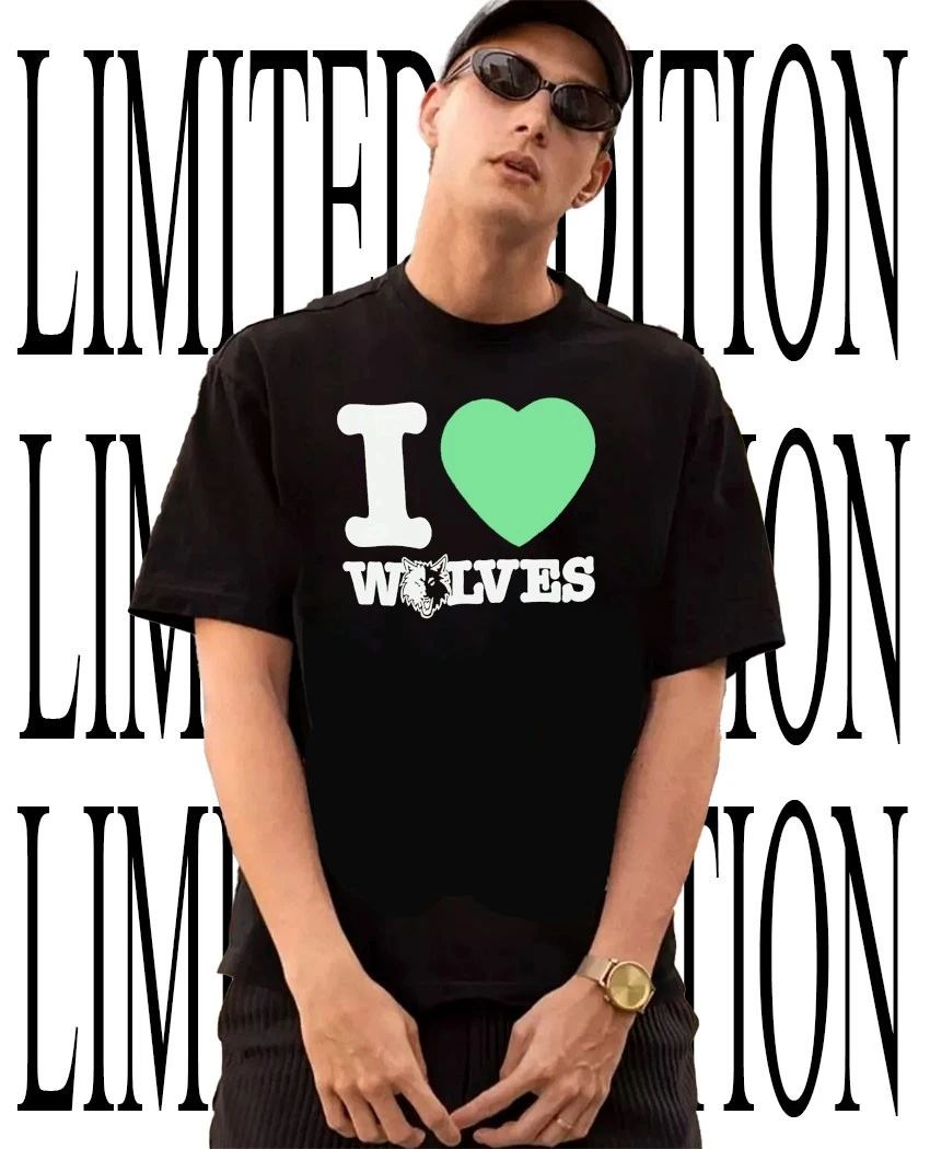 Minnesota Timberwolves I love Wolves shirt