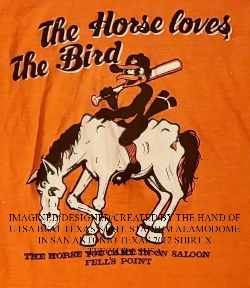 The Horse Coves The Bird Baltimore Orioles shirt