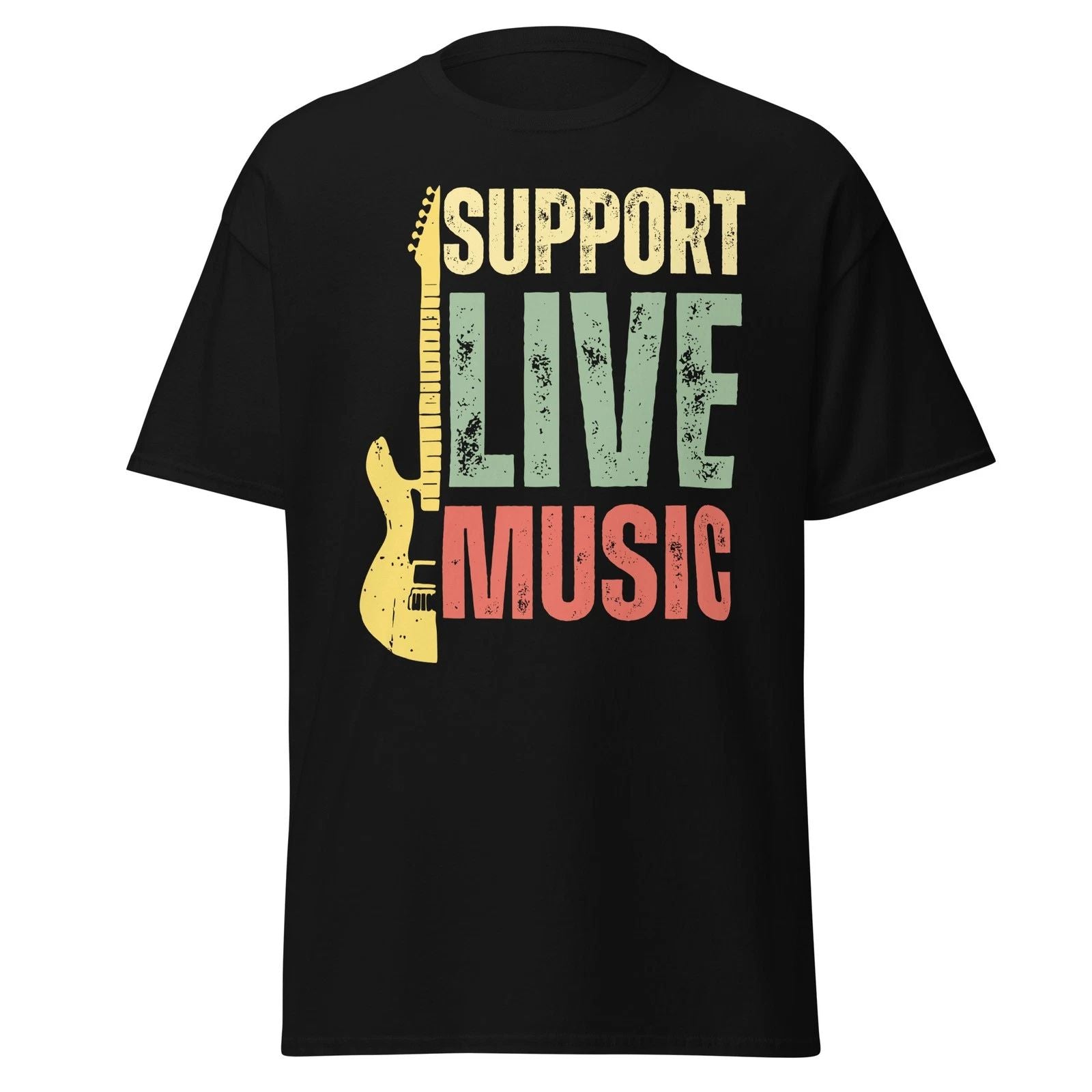 Support Live Music Lovers Music Concert Festival Local Bands T-Shirt