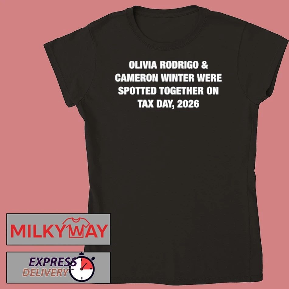 Singers Were Spotted Together on Tax Day, 2026 Shirt
